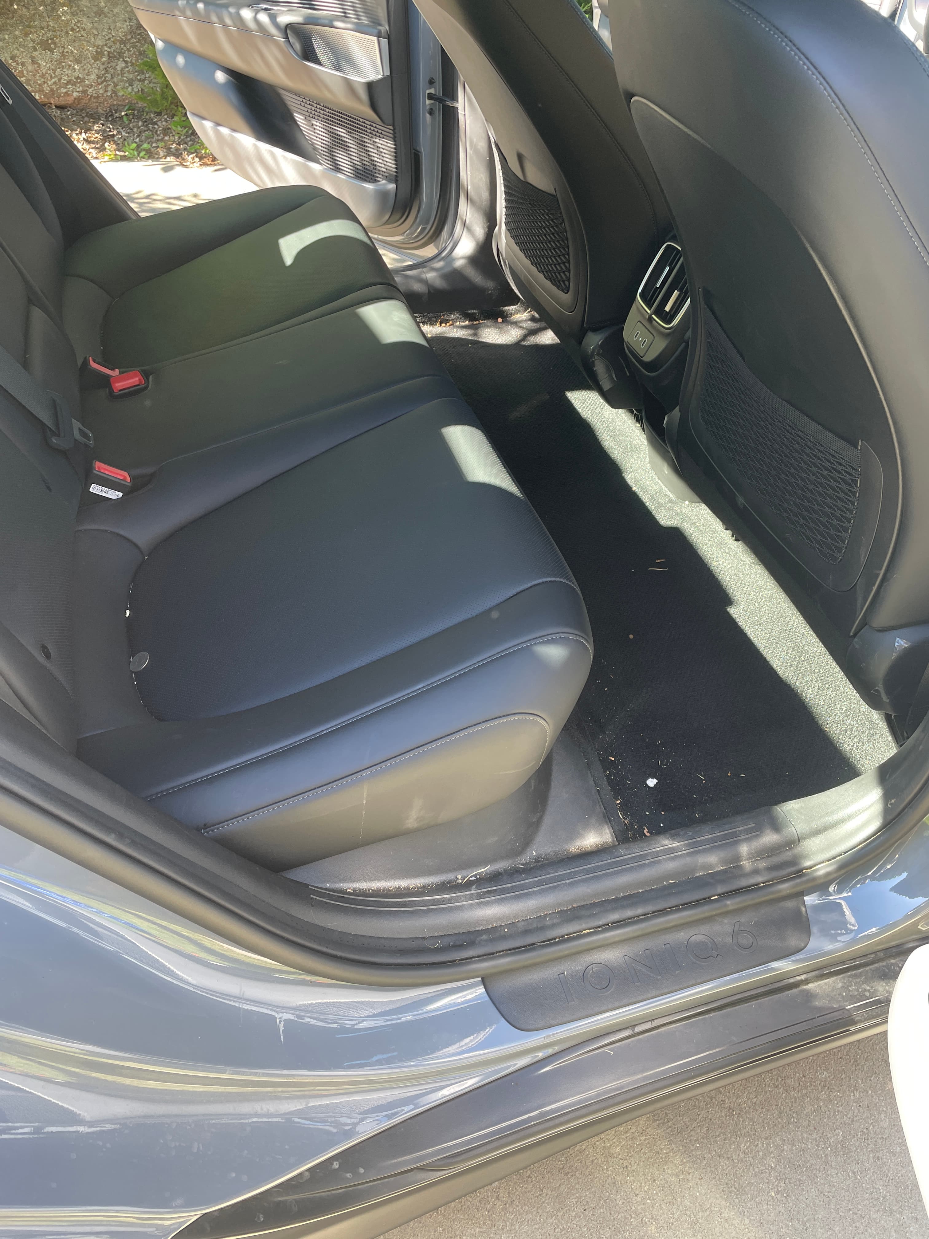 Hyundai Ioniq 6 before detailing