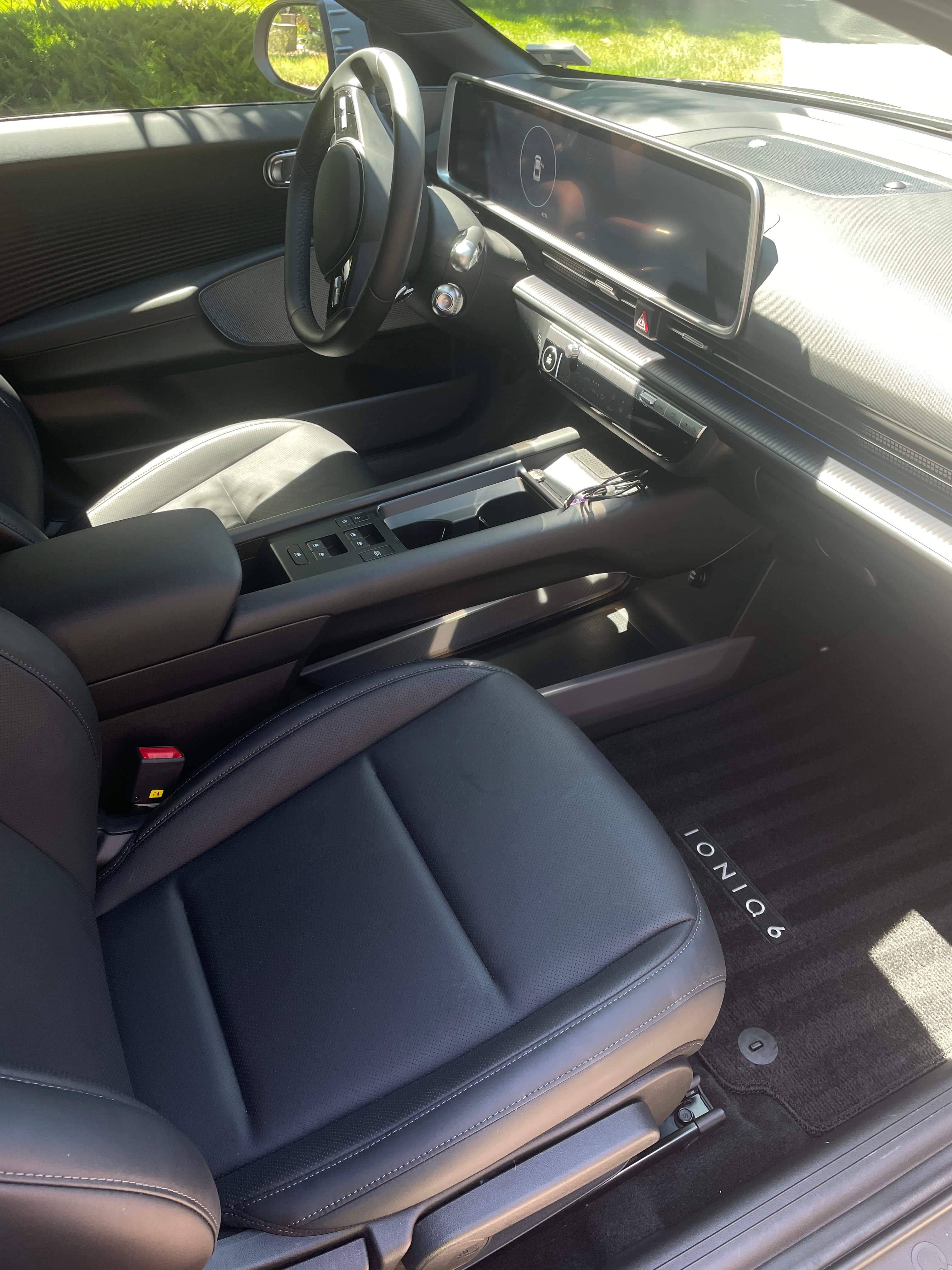 Hyundai Ioniq 6 interior after detail